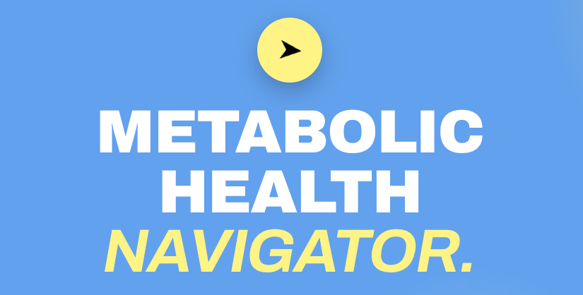 Metabolic Health Navigator website preview